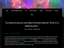 Tablet Screenshot of black-emerald.com